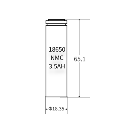 18650-NMC-3.5AH