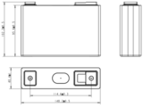 Square Battery