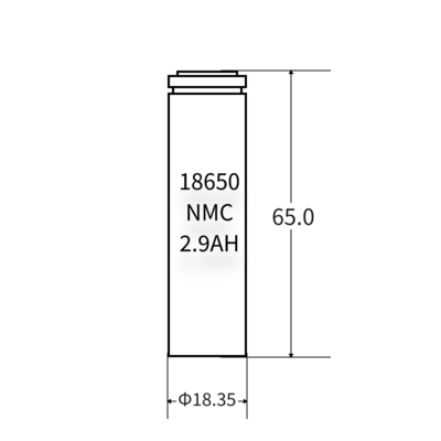 18650-NMC-2.9AH