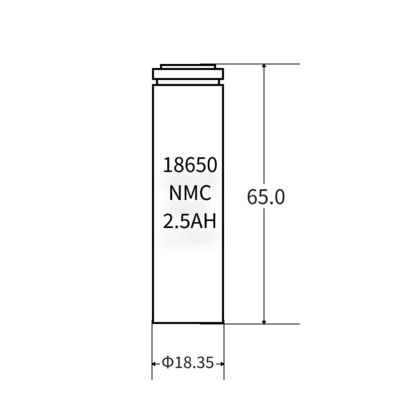 18650-NMC-2.5AH